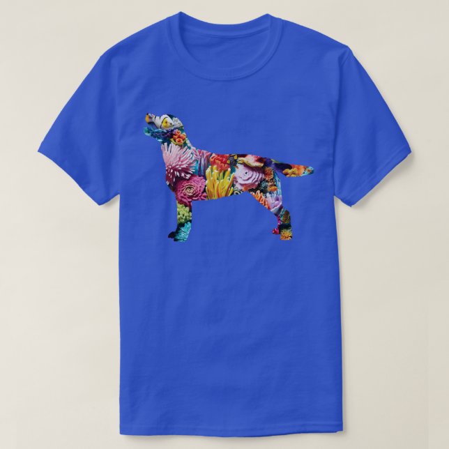 Camiseta Perro de arrecife de coral (Diseño del anverso)