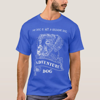 Camiseta Perro de aventura Outr senderismo de montaña y cam