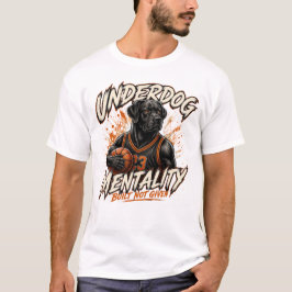Camiseta Perro de Baloncesto Labrador Negro