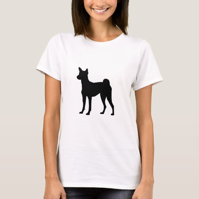 Camiseta Perro de Basenji (Anverso)