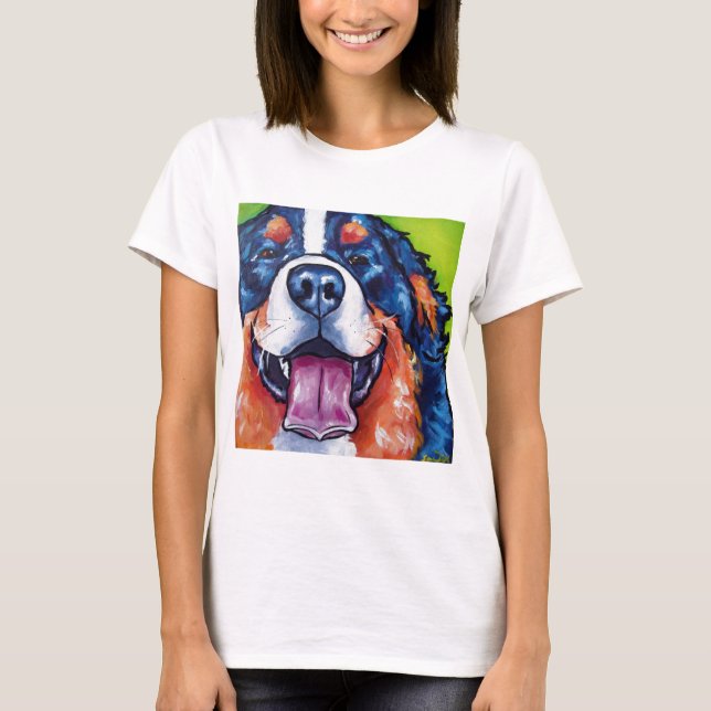 Camiseta Perro de Bernese Mt (Anverso)