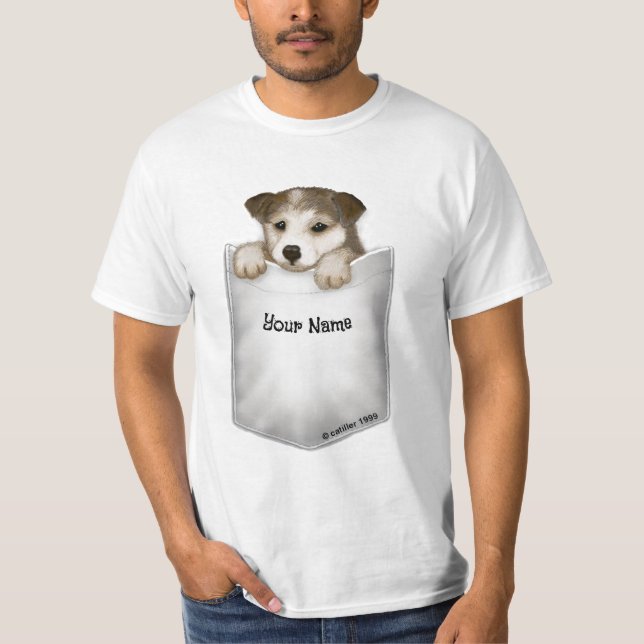 Camiseta Perro de Bolsillo  (Anverso)