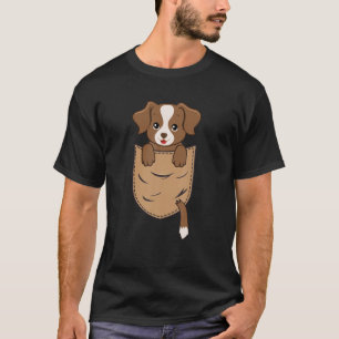 Camiseta Perro de bolsillo - Perro único de perro amante de