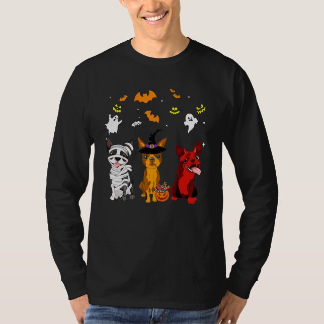 Camiseta Perro de Boston Terrier (Anverso)