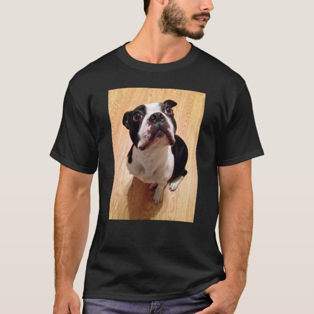 Camiseta Perro de Boston Terrier (Anverso)