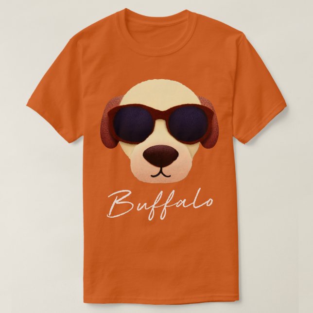 Camiseta Perro de búfalo (Diseño del anverso)