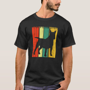 Camiseta Perro de Bull Terrier en miniatura