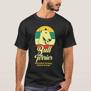 Camiseta Perro de Bull Terrier Para Hombres Mujeres