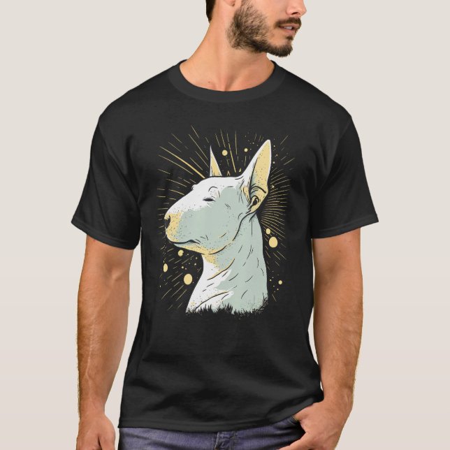 Camiseta Perro de burro terrorífico con toro de toro 1 (Anverso)