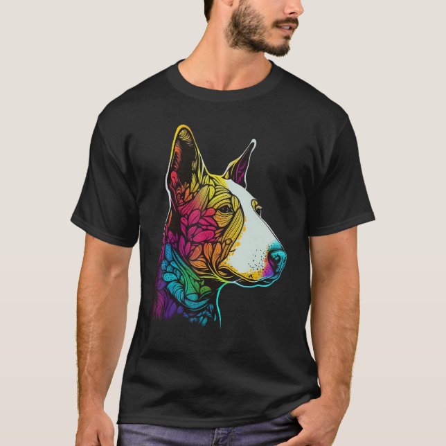 Camiseta Perro de burro terrorífico con toro en toro 6 (Anverso)