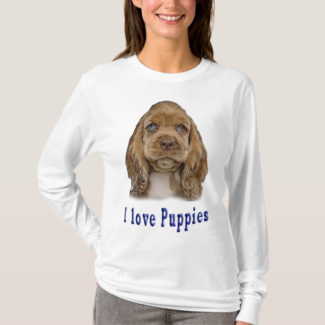 Camiseta Perro de cachorro (Anverso)