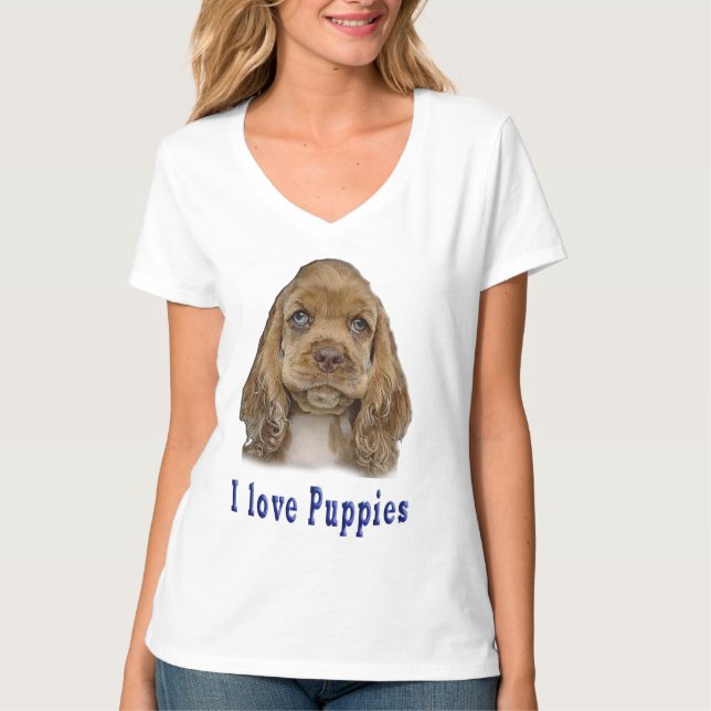 Camiseta Perro de cachorro (Anverso)