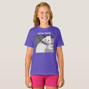 Camiseta Perro de cachorro blanco adorable regalo de Pascua