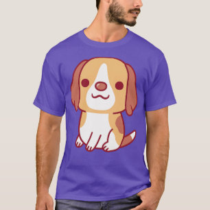 Camiseta Perro de cachorro de beagle lindo