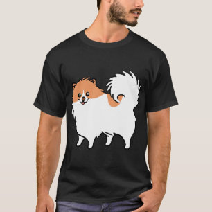 Camiseta Perro de cachorro de pura pomerania