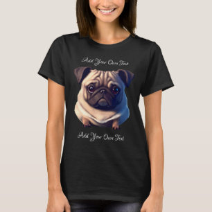 Camiseta Perro de cachorro lindo personalizado personalizab