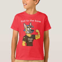 Perro de camiseta, Thug Life Pastor alemán