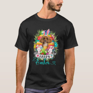 Camiseta Perro de canapé en conejillos de pascua conejillos