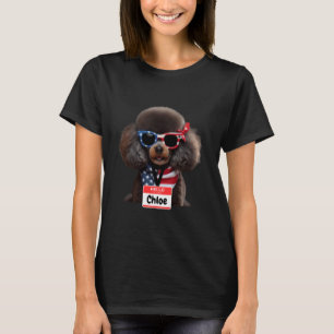 Camiseta Perro de caniche Chloe Hombres Mujeres Niños Gir