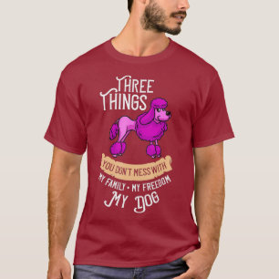 Camiseta Perro de caniche estándar cachorros propietario Lo