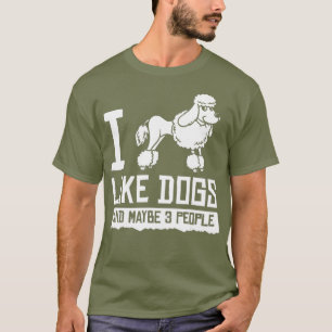 Camiseta Perro de caniche estándar cachorros propietario Lo