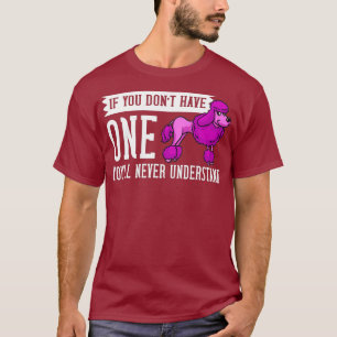 Camiseta Perro de caniche estándar cachorros propietario Lo