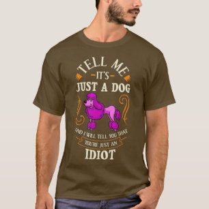 Camiseta Perro de caniche estándar cachorros propietario Lo