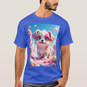Camiseta Perro de caramelo caprichoso amigos divertidos