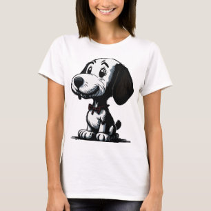 Camiseta Perro de caricatura