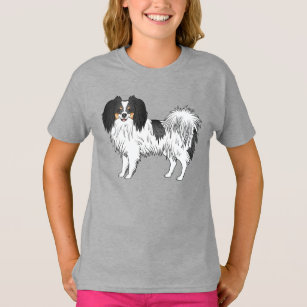 Camiseta Perro de caricatura feliz que dibuja un perro falè