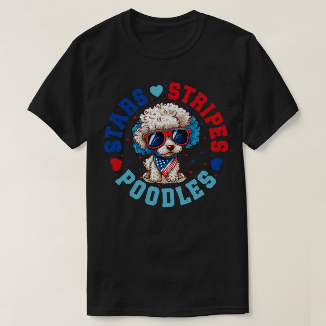 Camiseta Perro De Carne Patriótica Para La Celebración Del  (Diseño del anverso)