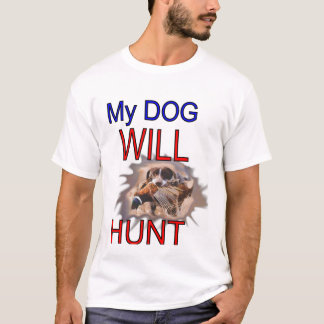 Camiseta perro de caza