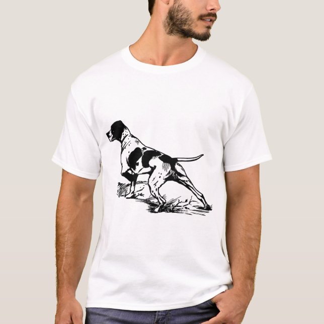 Camiseta Perro de caza (Anverso)