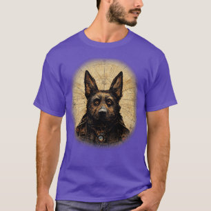 Camiseta Perro de caza de Steampunk Surreal