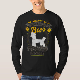 Camiseta Perro De Cerveza Y Carne De Carne