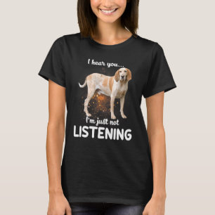 Camiseta Perro de Cocina Americana Inglés Oído Que No Estás