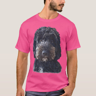 Camiseta Perro de Cockapoo negro 