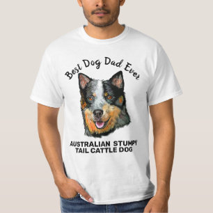 Camiseta Perro de cola aterciopelada australiano mejor perr