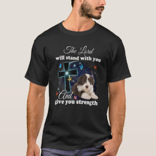 Camiseta Perro De Collie Con Cabeza El Señor Se Mantendrá C
