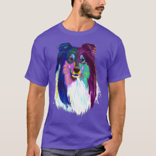 Camiseta Perro de color bruto