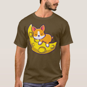 Camiseta Perro De Corgi Ahogado En El Personalizado De La L