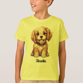 Camiseta Perro de corte con nombre editable