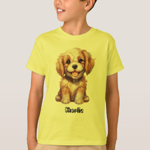 Camiseta Perro de corte con nombre editable