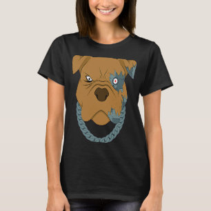 Camiseta perro de cyborg genial perro android perro robot p