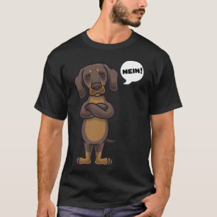 Camiseta Perro de Dachshund, trinitoso dueño de un perro de