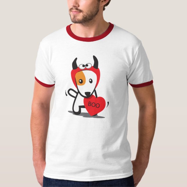 Camiseta perro de diablo (Anverso)
