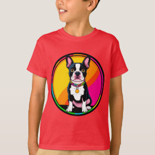 Camiseta Perro de dibujos animados adorable