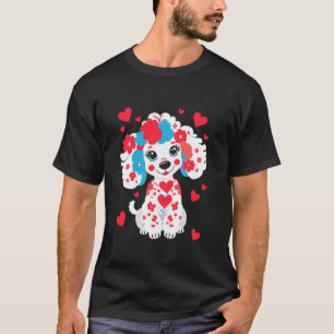 Camiseta Perro de Dibujos Animados Caprichoso