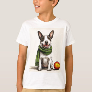 Camiseta Perro de dibujos animados lindo