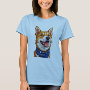 Camiseta Perro de dibujos animados lindo